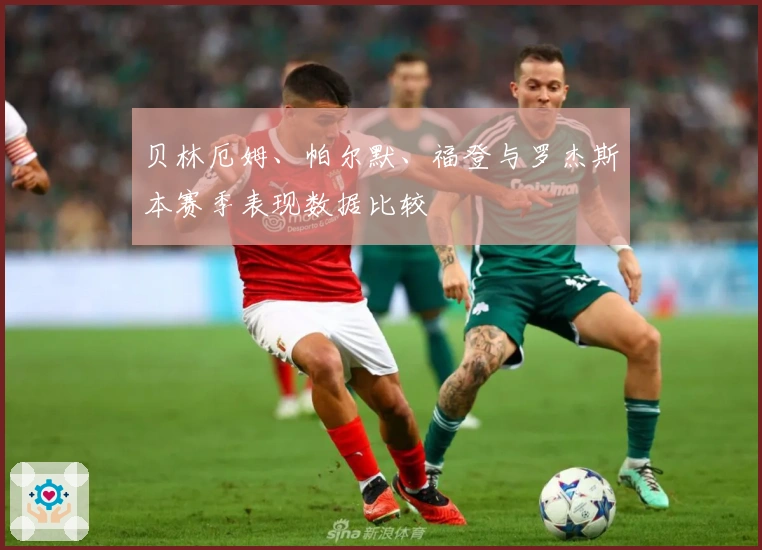 贝林厄姆、帕尔默、福登与罗杰斯本赛季表现数据比较